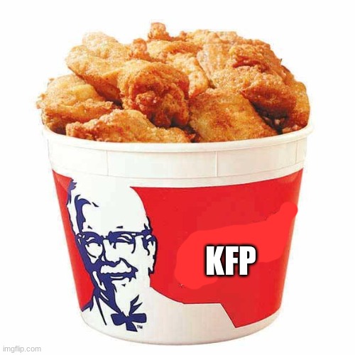 KFC Bucket | KFP | image tagged in kfc bucket | made w/ Imgflip meme maker