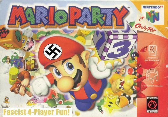 High Quality Mario Nazi Party! Blank Meme Template