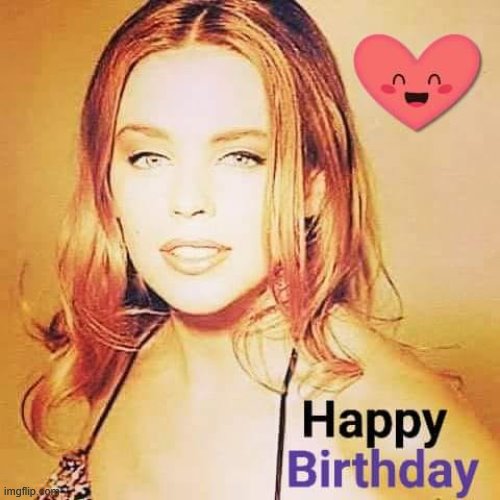 Cute happy birthday card with a young Kylie. | image tagged in happy birthday,birthday,cute,cute girl,heart,birthday wishes | made w/ Imgflip meme maker