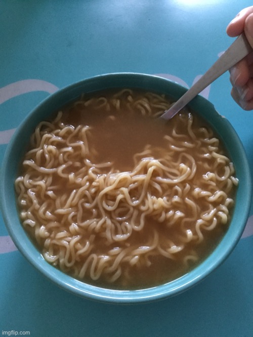 Only if I had chopsticks | image tagged in ramen | made w/ Imgflip meme maker