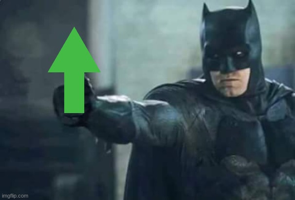 batman thumps up | image tagged in batman thumps up | made w/ Imgflip meme maker