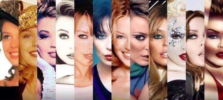 Kylie through the years Blank Meme Template