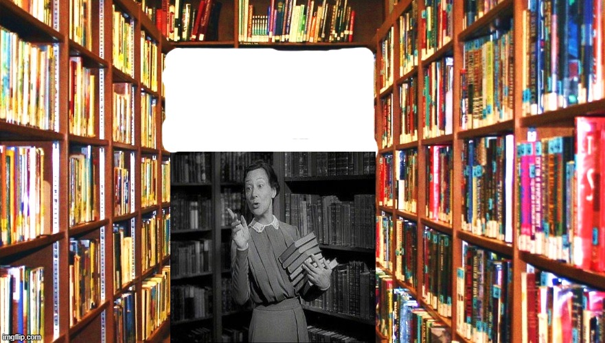 Librarians Be Like... Blank Meme Template