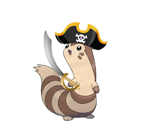 furret the pirate lord Blank Meme Template