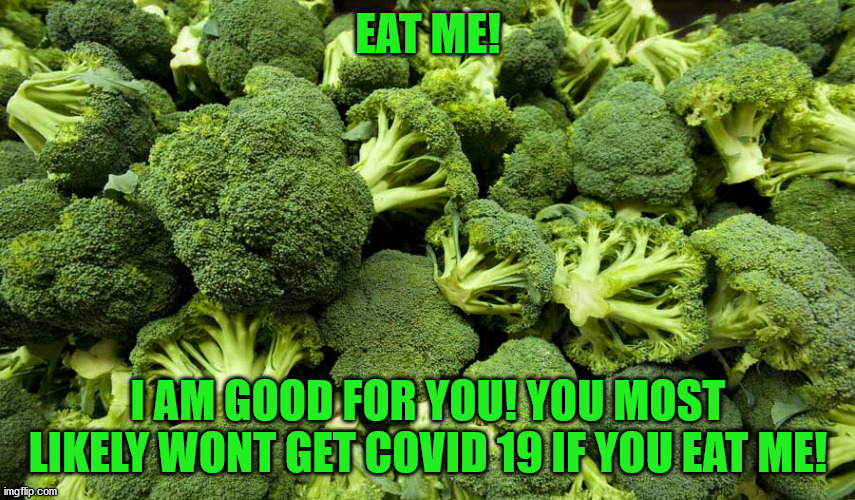 eat me now!!!!!!!!!!!!!!!!!!!!!!!!!!!!!!!!!!!!!!!!!!!!!!!!!!!!!!!!!!!!!!!!!!!!!!!!!!!!!!!!!!!!! | EAT ME! I AM GOOD FOR YOU! YOU MOST LIKELY WONT GET COVID 19 IF YOU EAT ME! | image tagged in broccoli | made w/ Imgflip meme maker