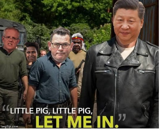 Dan Andrew's Belts and Road deal pt2 | image tagged in australia,china,belts and road,meanwhile in australia | made w/ Imgflip meme maker