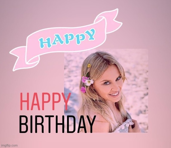 Happy happy birthday. | image tagged in kylie happy birthday,happy birthday,happy,birthday wishes,beach,flowers | made w/ Imgflip meme maker