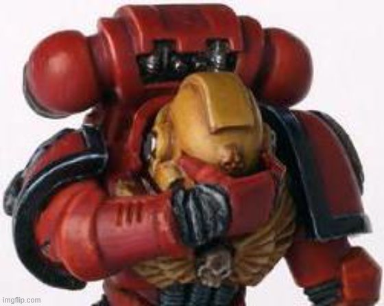 Space Marine Facepalm | image tagged in space marine facepalm | made w/ Imgflip meme maker