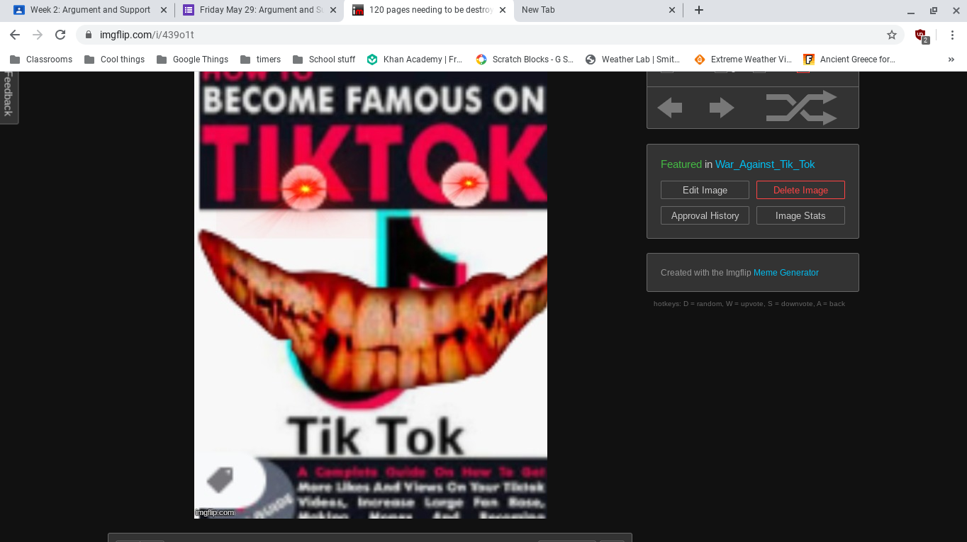 High Quality tik tok Blank Meme Template