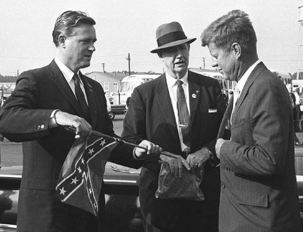 JFK and the KKK Blank Meme Template