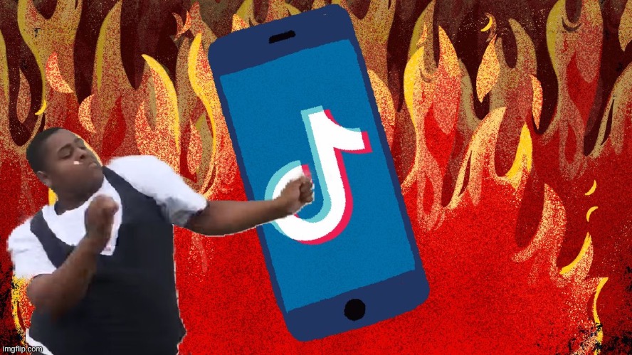 Tik-Tok Burn Dance | image tagged in tik-tok burn dance | made w/ Imgflip meme maker