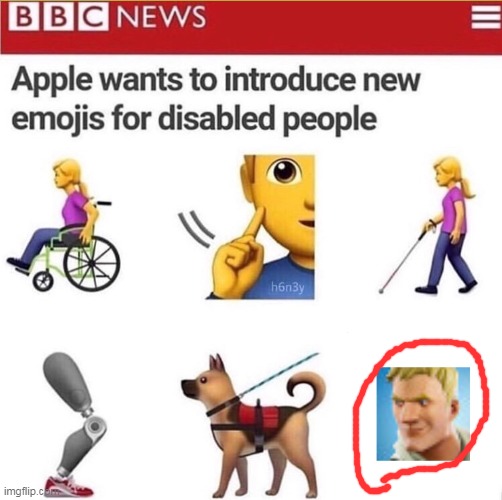 Yes, fortniters are disabled | image tagged in anti fortnite | made w/ Imgflip meme maker