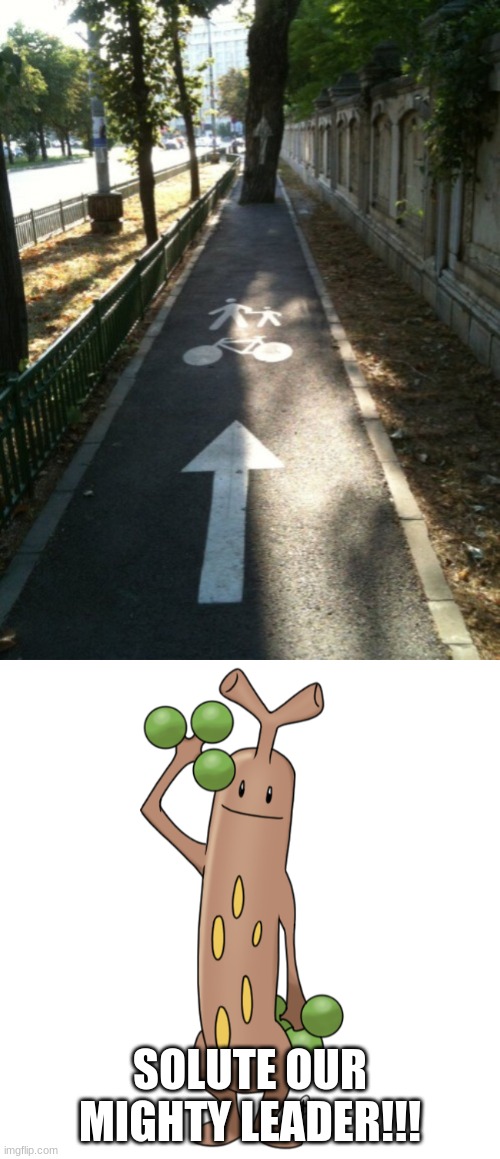 WE SOLUTE! | SOLUTE OUR MIGHTY LEADER!!! | image tagged in memes,sudowoodo,pokemon,tree | made w/ Imgflip meme maker