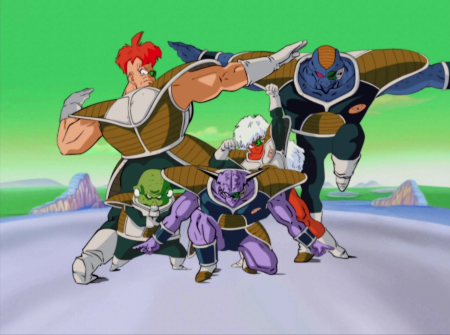 Ginyu Force Blank Meme Template