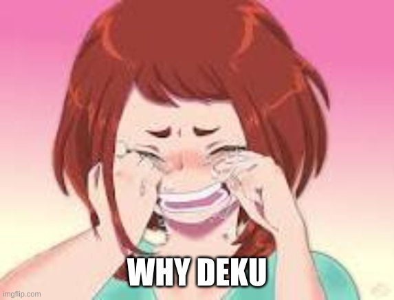 WHY DEKU | made w/ Imgflip meme maker