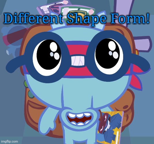 Sniffles's Cute Eyes (HTF) | Different Shape Form! | image tagged in sniffles's cute eyes htf | made w/ Imgflip meme maker