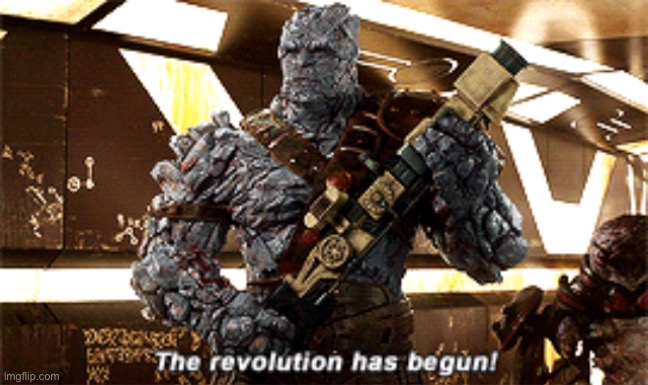 Destroy TikTok Soldiers! | image tagged in the revolution has begun | made w/ Imgflip meme maker