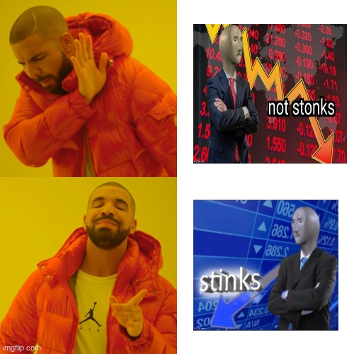 stinks is better | image tagged in memes,drake hotline bling | made w/ Imgflip meme maker