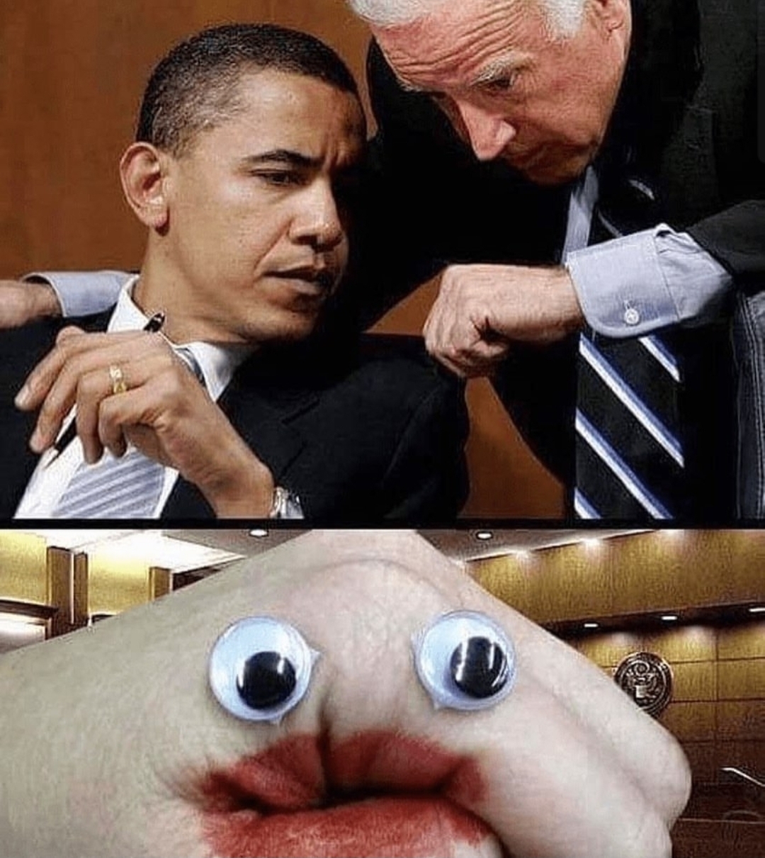 Joe Biden Mr. Handstroke Blank Meme Template