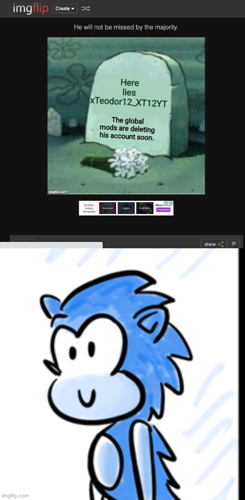 I'm actually gonna be free!!! | image tagged in happy sonic | made w/ Imgflip meme maker
