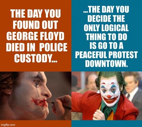 the-joker-protests | image tagged in the-joker-protests | made w/ Imgflip meme maker