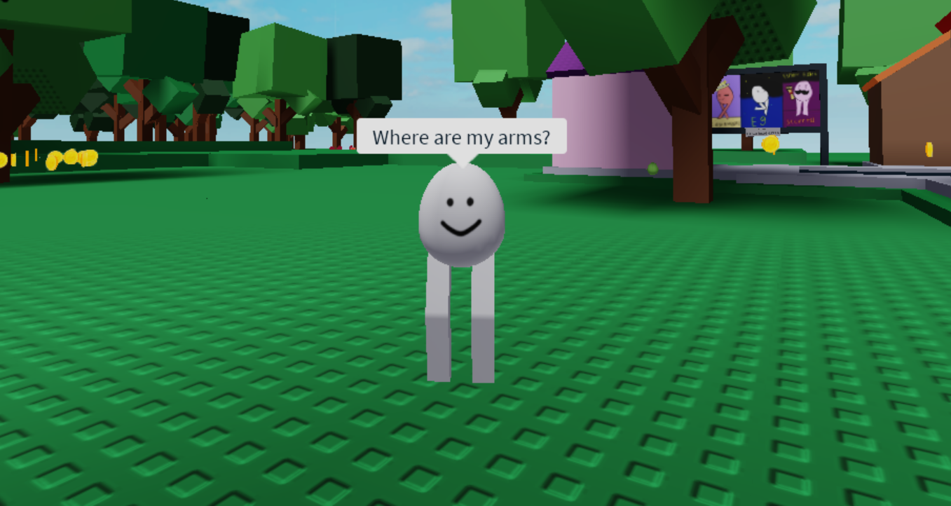 How to get out of the map in Meme Maker, Roblox 