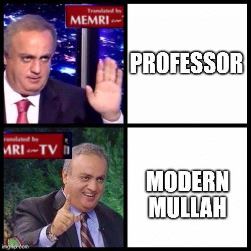 Memri Drake  | PROFESSOR; MODERN MULLAH | image tagged in memri drake | made w/ Imgflip meme maker