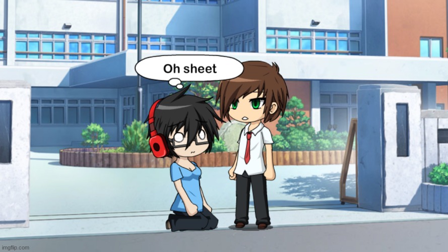 Me and my older brother(Jungyoon) when we see eachother at school | made w/ Imgflip meme maker