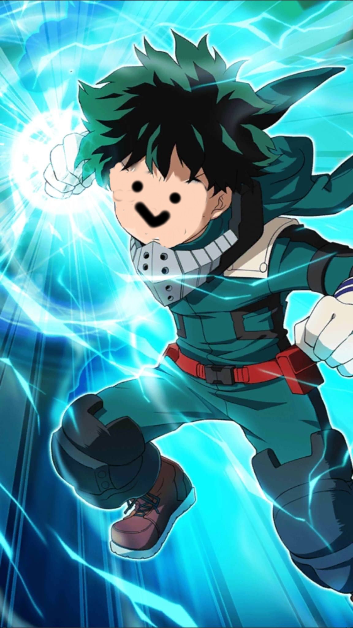 deku from deku show Blank Meme Template