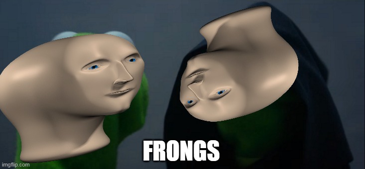 i cant post this in the fun category so h | FRONGS | image tagged in stonks | made w/ Imgflip meme maker