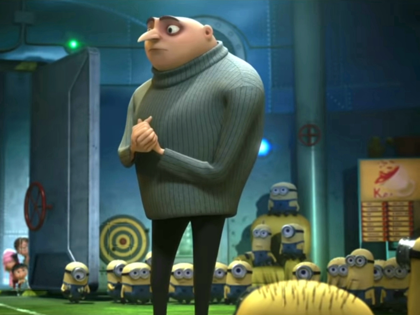 Gru Face Blank Template - Imgflip