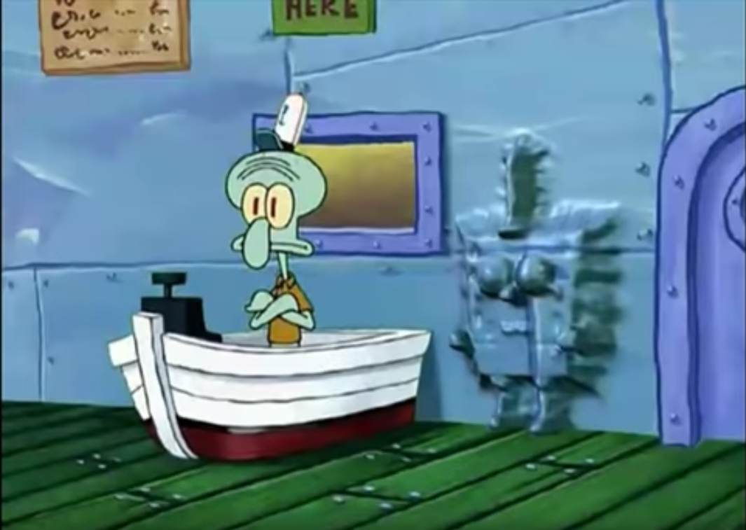 Spongebob Metal Wall Blank Meme Template