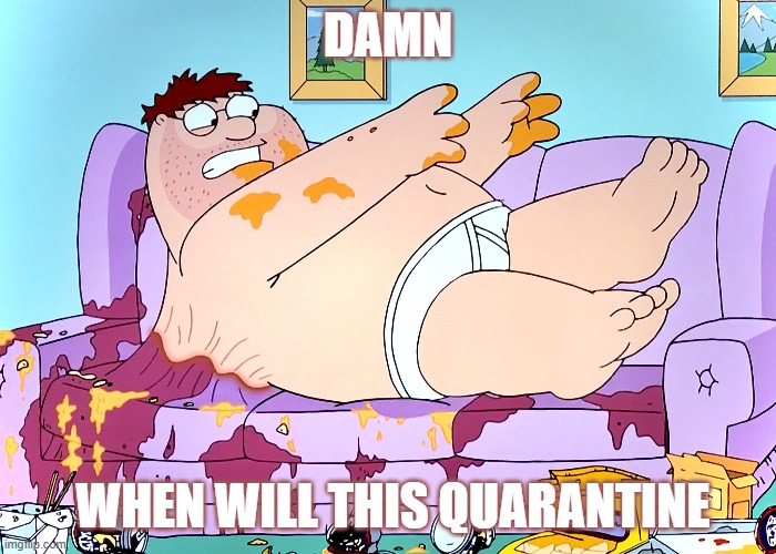 Stuck | DAMN; WHEN WILL THIS QUARANTINE | image tagged in stuck | made w/ Imgflip meme maker