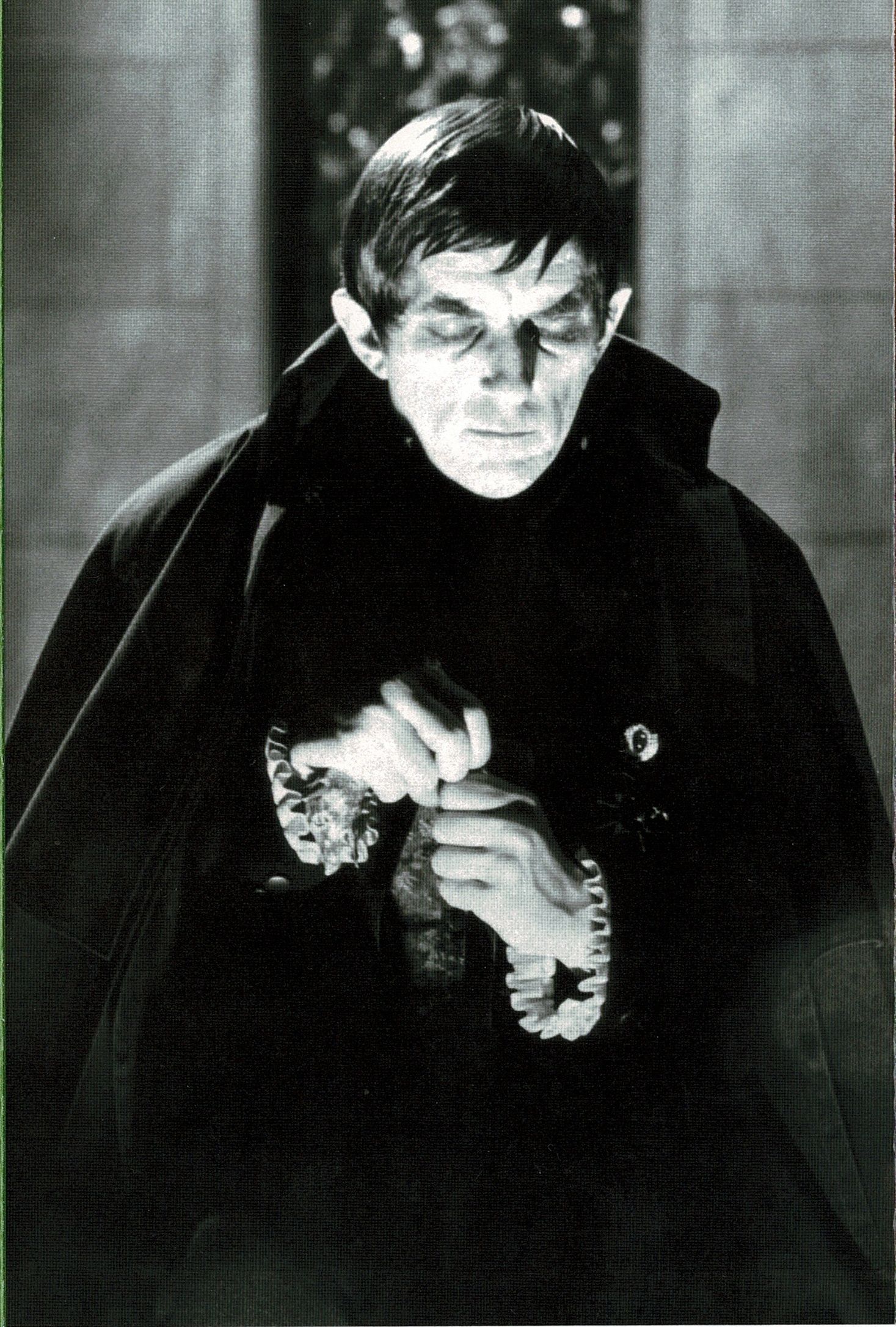 Jonathan Frid as Barnabus Collins Blank Meme Template