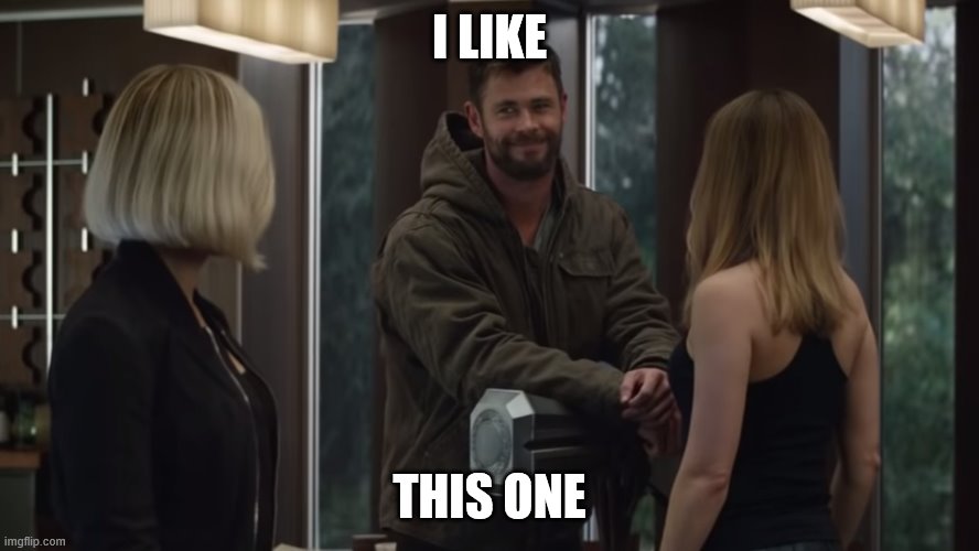 Thor I like this one | I LIKE; THIS ONE | image tagged in thor i like this one | made w/ Imgflip meme maker
