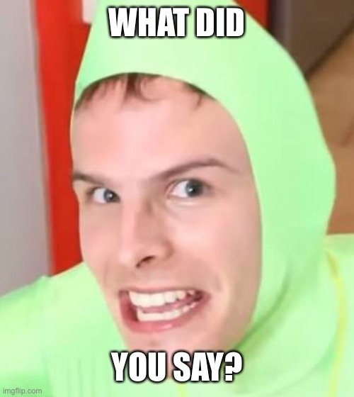 idubbbz | WHAT DID YOU SAY? | image tagged in idubbbz | made w/ Imgflip meme maker