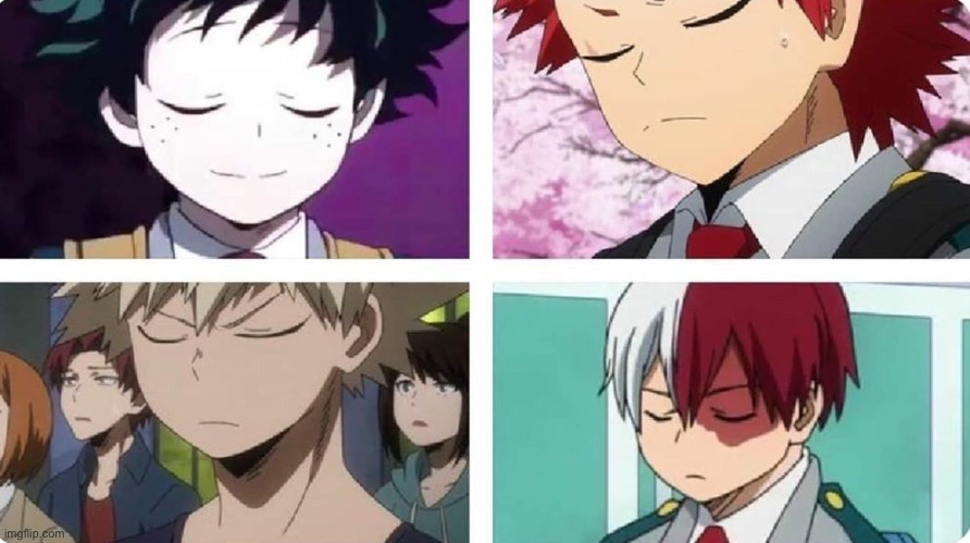 Shhhh... they are communicating | image tagged in bnha | made w/ Imgflip meme maker