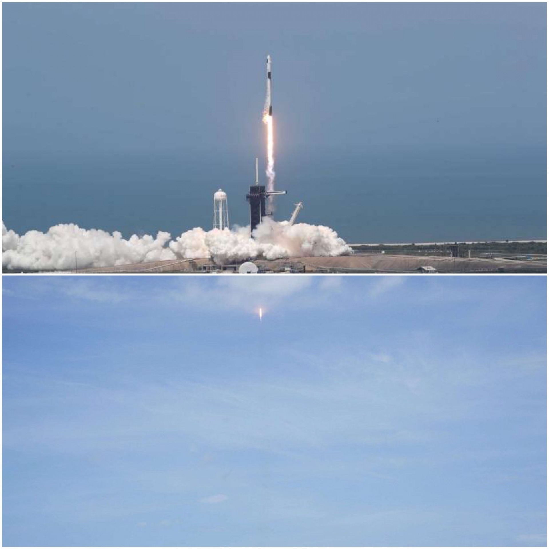 SpaceX launch May 30 2020 Blank Meme Template