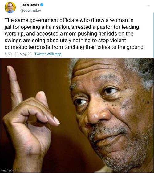 He's right, you know. | image tagged in this morgan freeman,funny,memes,politics | made w/ Imgflip meme maker