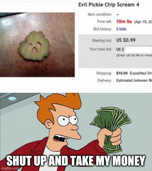 Why did this meme take so long to make | SHUT UP AND TAKE MY MONEY | image tagged in memes,shut up and take my money fry | made w/ Imgflip meme maker