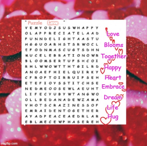 Love Puzzle | Love | image tagged in love,fun | made w/ Imgflip meme maker