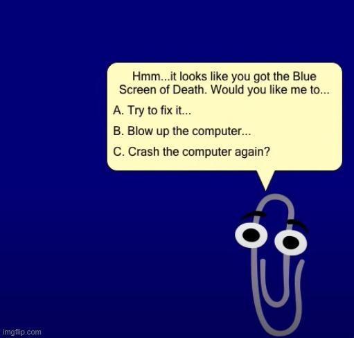 Mr Clippy | image tagged in funny | made w/ Imgflip meme maker