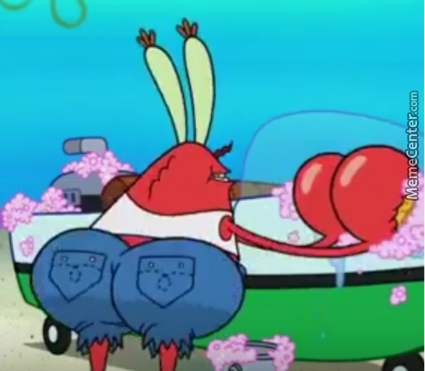 whos a thicc krab under the sea Blank Meme Template