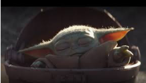 High Quality Baby Yoda Force Blank Meme Template