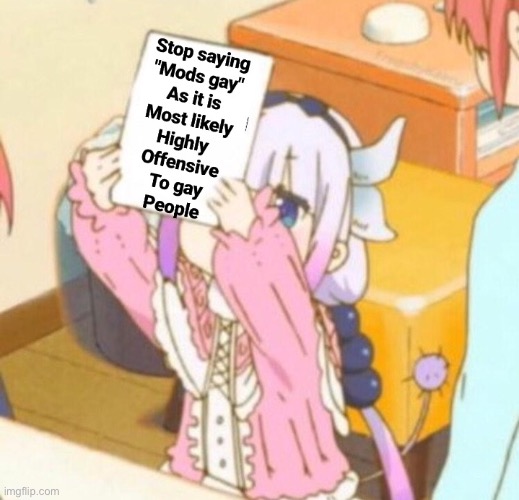 S t o p | image tagged in dragon loli | made w/ Imgflip meme maker