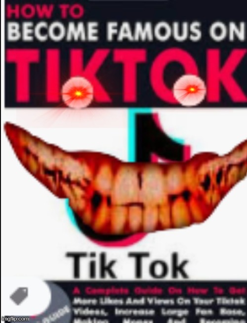 has been totally destroyed | image tagged in tik tok book | made w/ Imgflip meme maker