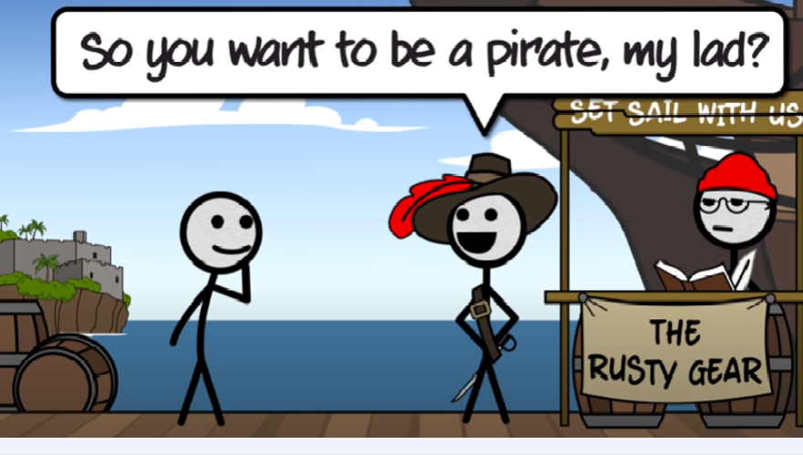 So you want to be a pirate lad Blank Meme Template