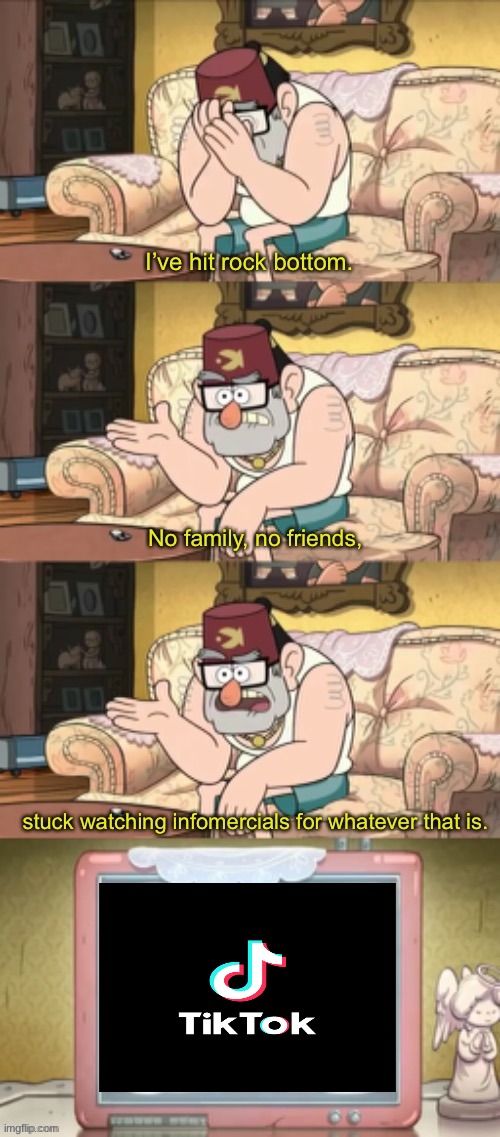 poor stan! | image tagged in stan infomercial | made w/ Imgflip meme maker