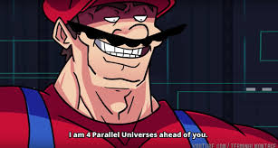 I am 4 parallel universes ahead of you Blank Meme Template