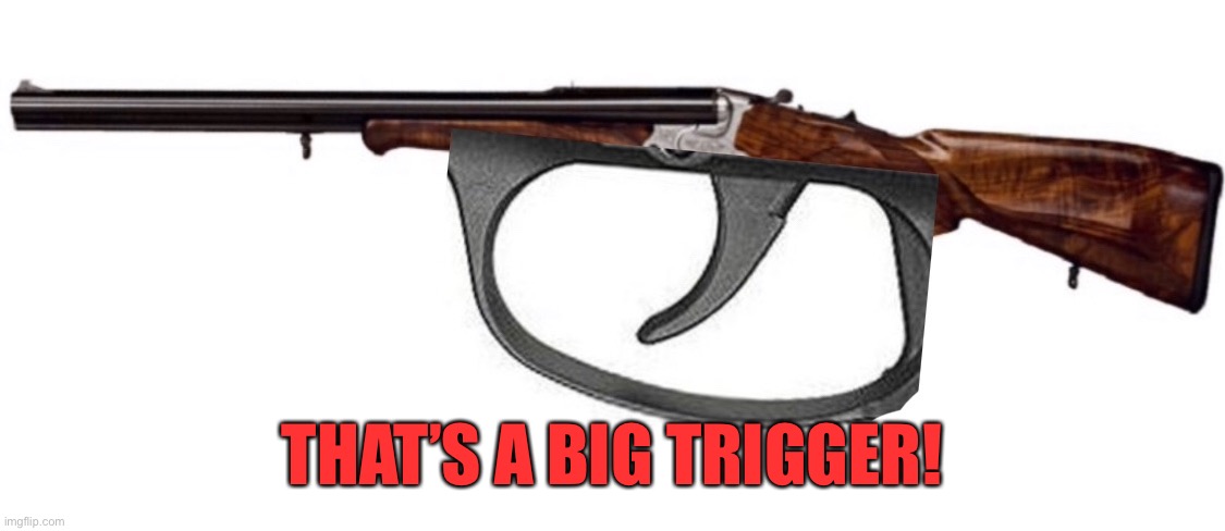 THAT’S A BIG TRIGGER! | made w/ Imgflip meme maker